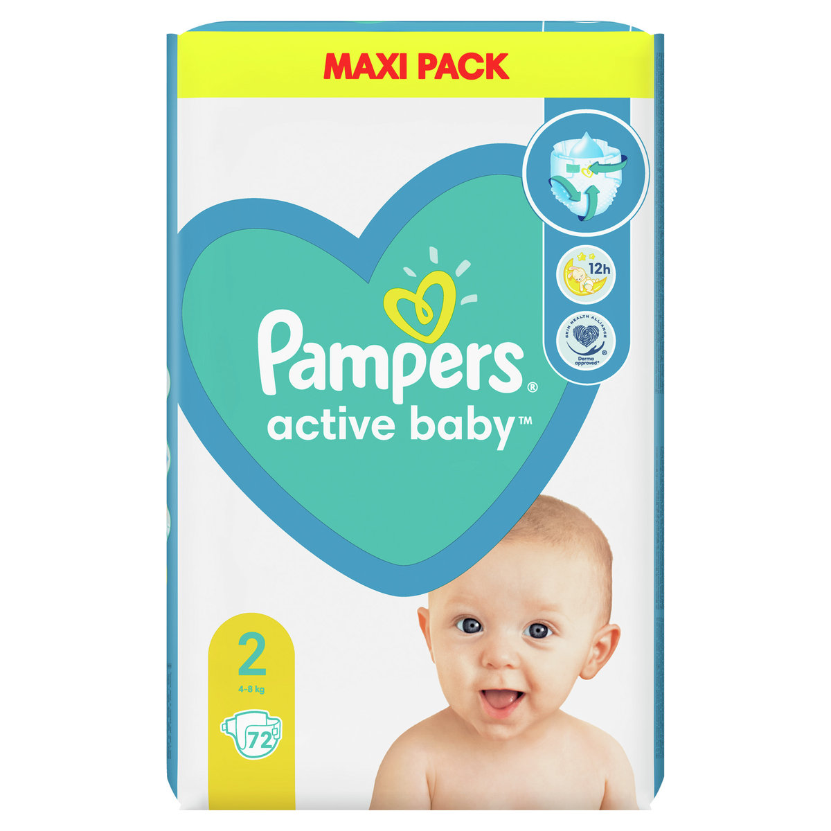 pampers 2 58 szt