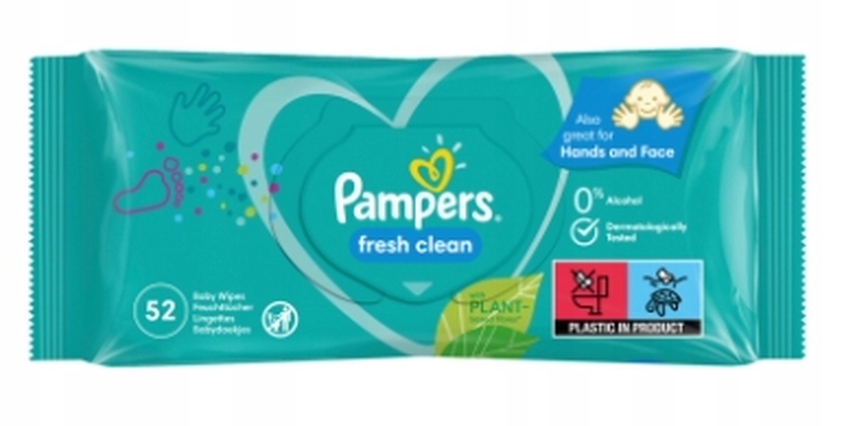 chusteczki nawilżane pampers baby fresh clean