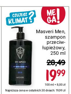 masveri pielęgnujący szampon przeciwłupieżowy 250 ml