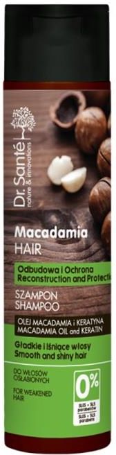 dr sante macadamia hair szampon do włosów osłabionych odbudowujący