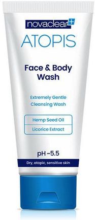 novaclear atopis face & body wash płyn do mycia twarzy