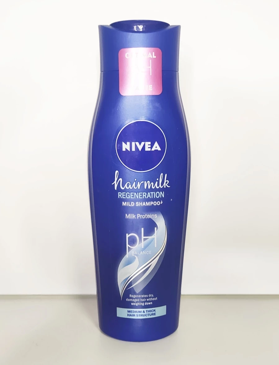 nivea hairmilk mleczny szampon włosy normalne i grube