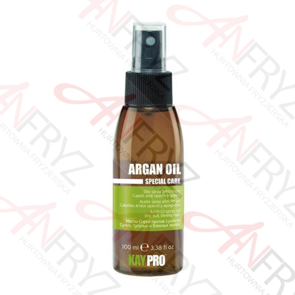 olejek arganowy w sprayu do włosów