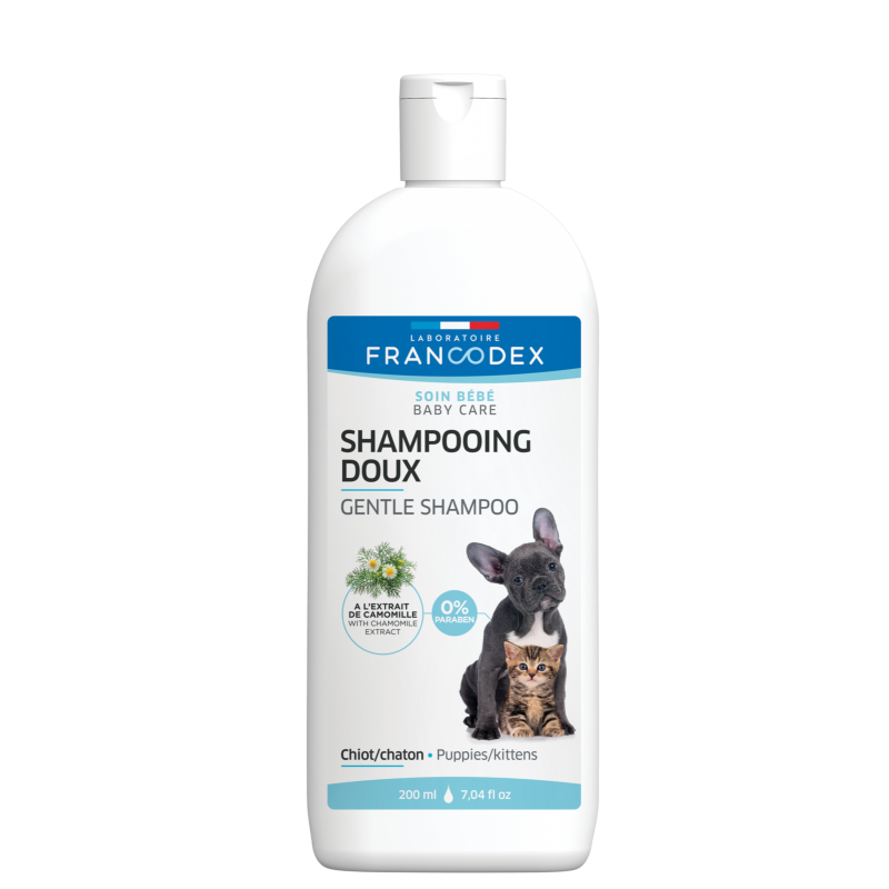 francodex łagodny szampon dla kociąt i szczeniaków