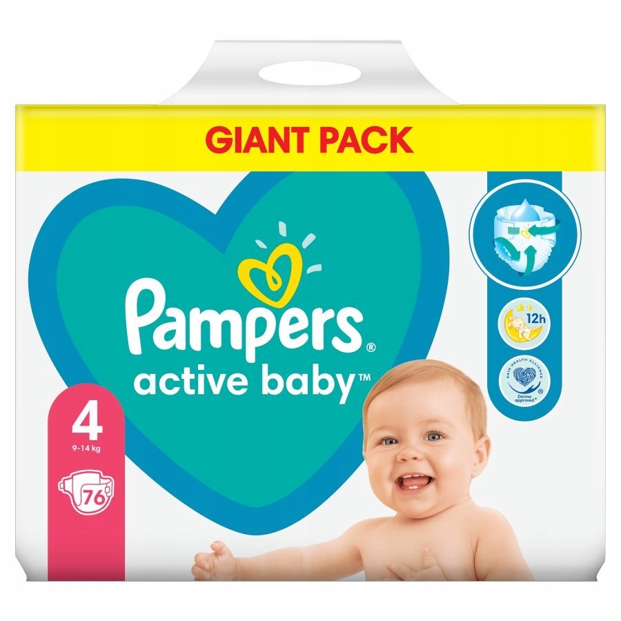 pampers rozmiar 4