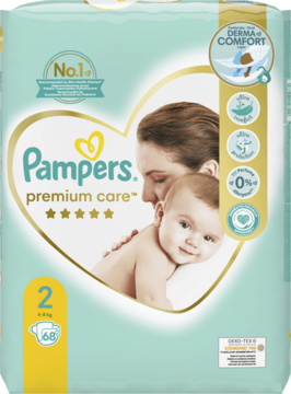 pampers premium care 2 nowe