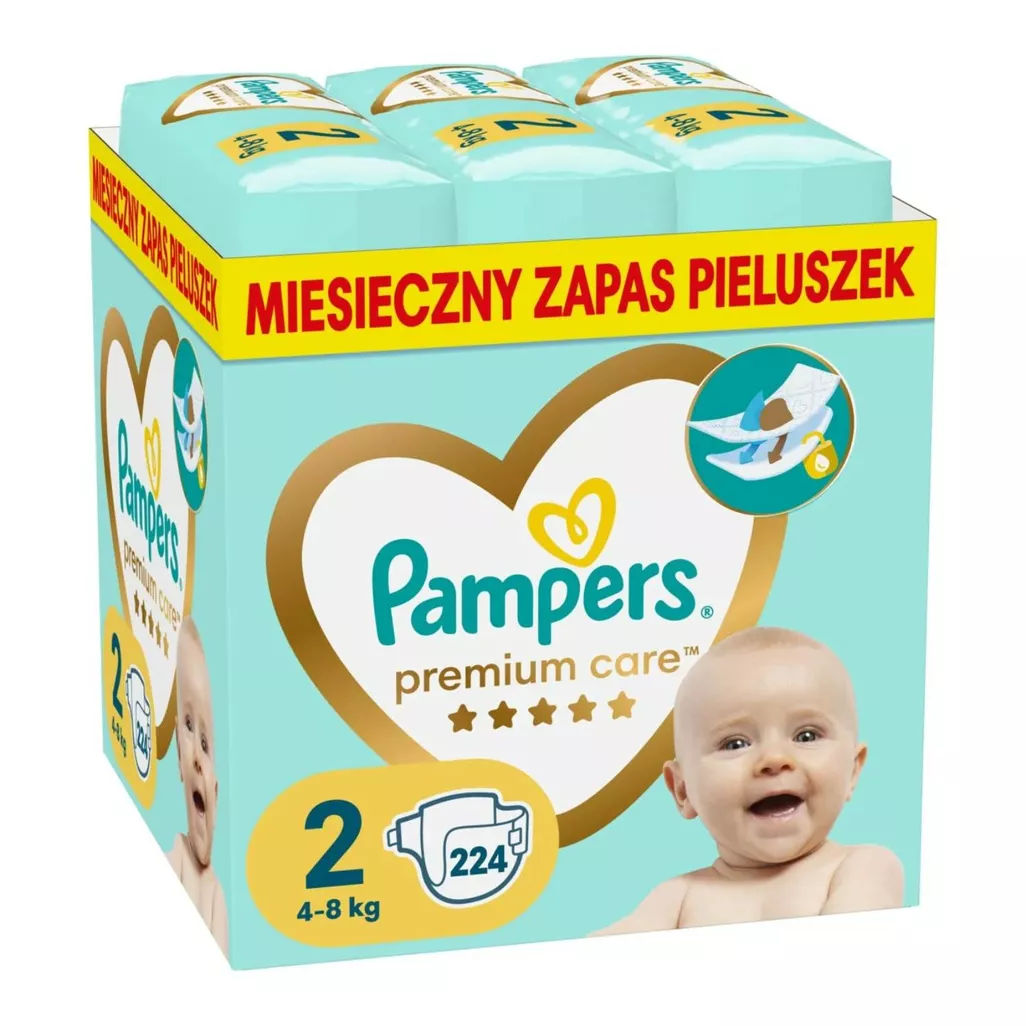 pampers dipers skład