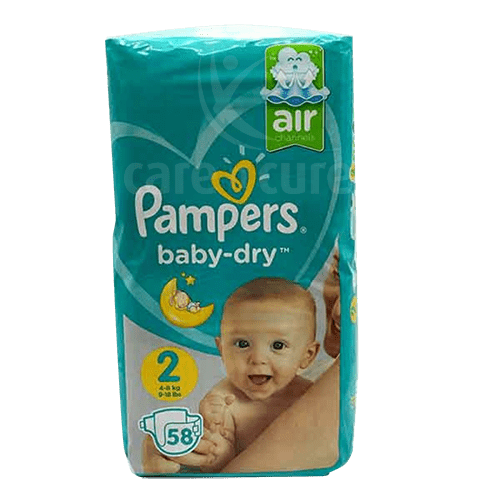 pampers 2 58 szt