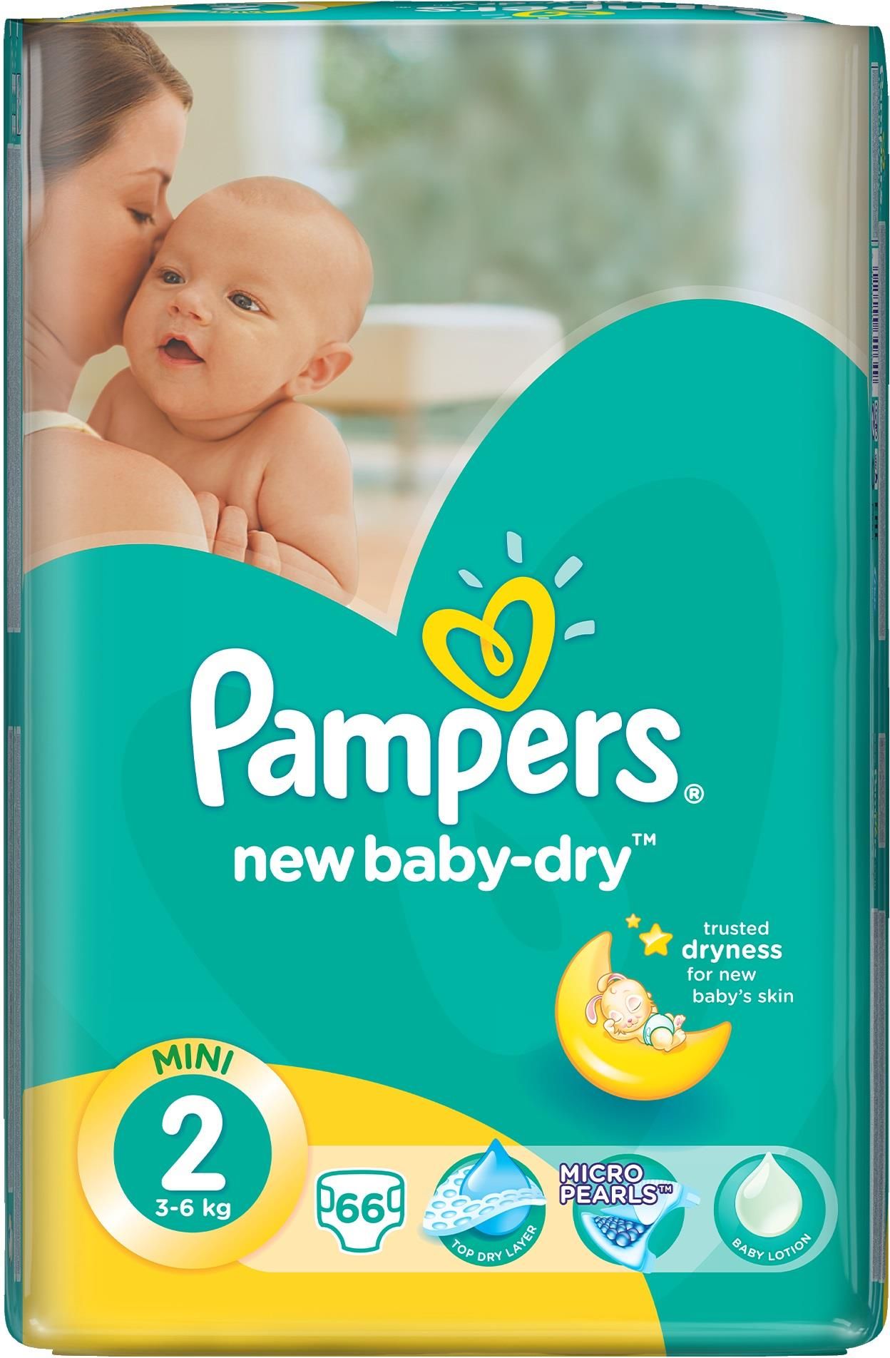 pampers new baby-dry rozmiar 2