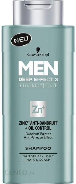 schwarzkopf men szampon do włosów przeciwłupieżowy z cynkiem 250 ml