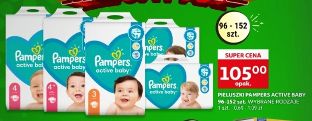 promocja pampers auchan