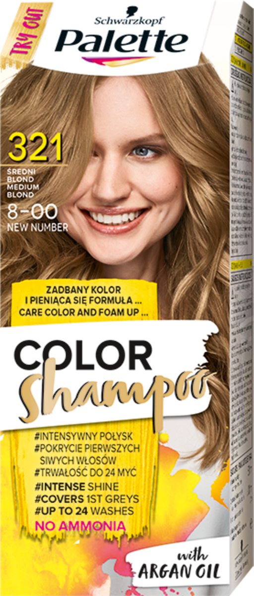 palette szampon sredni blond