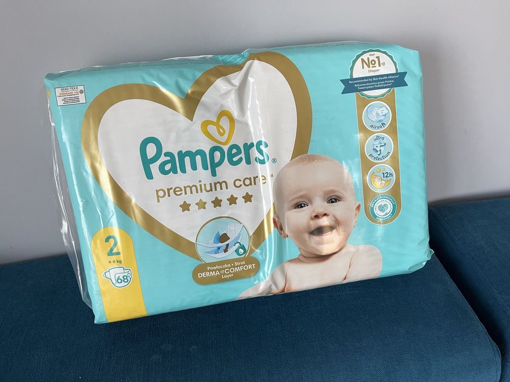 pampers premium care 2 nowe