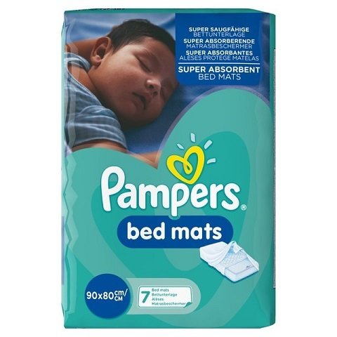 pampers bed mats