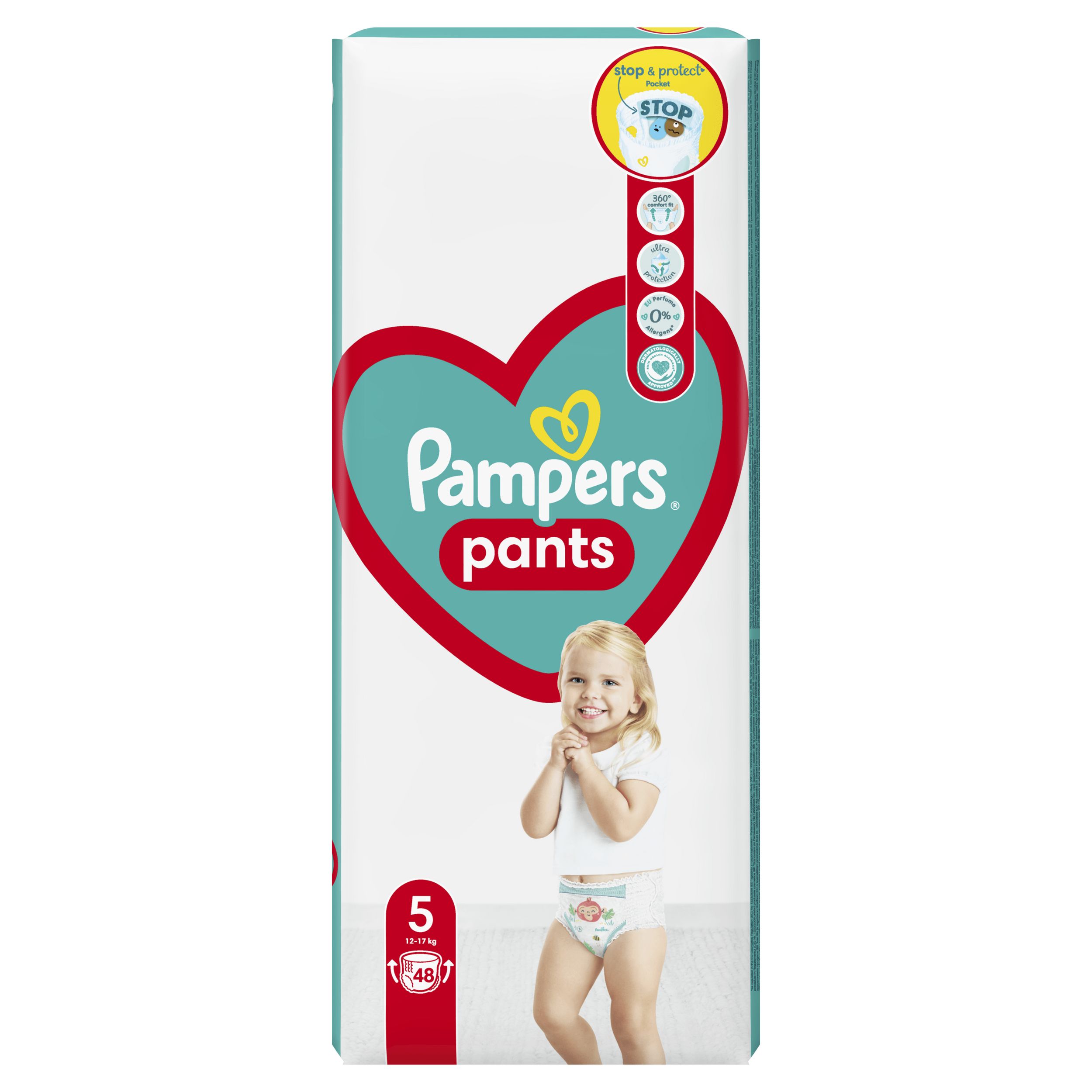 pampers pieluchomajtki pants 5