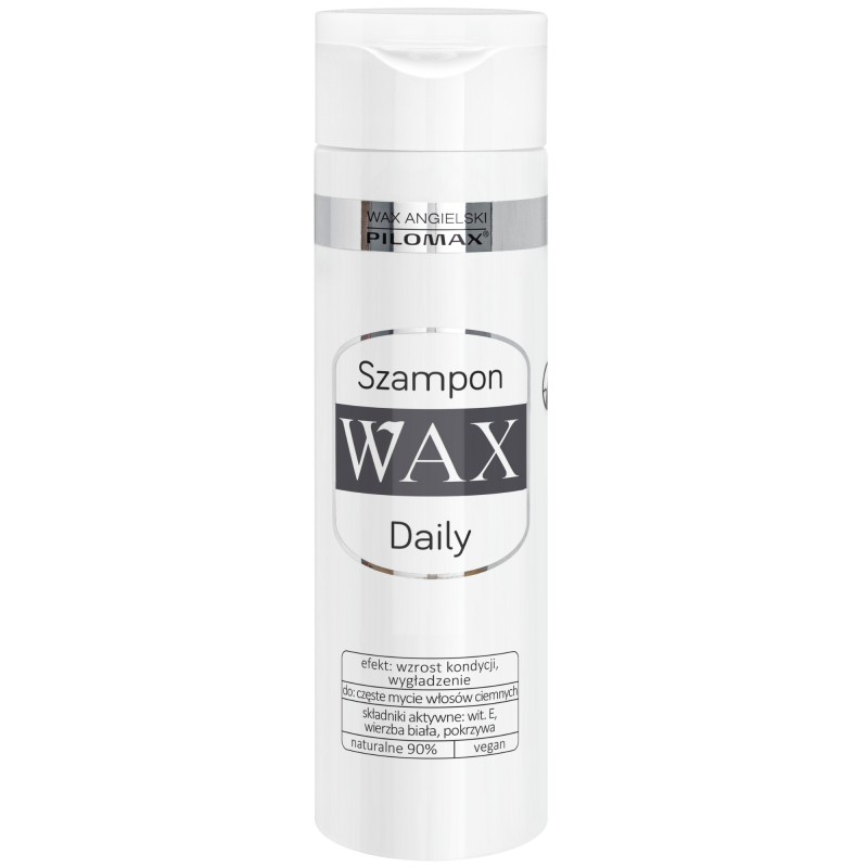 szampon do włosów ciemnych wax daily
