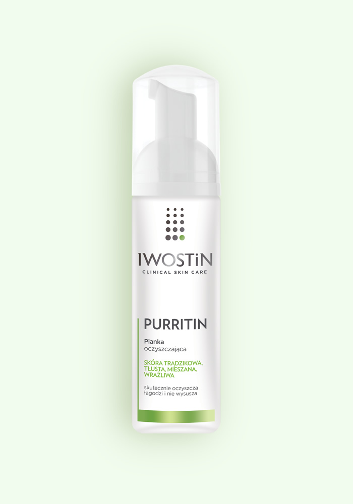 iwostin purritin pianka do mycia twarzy 165 ml