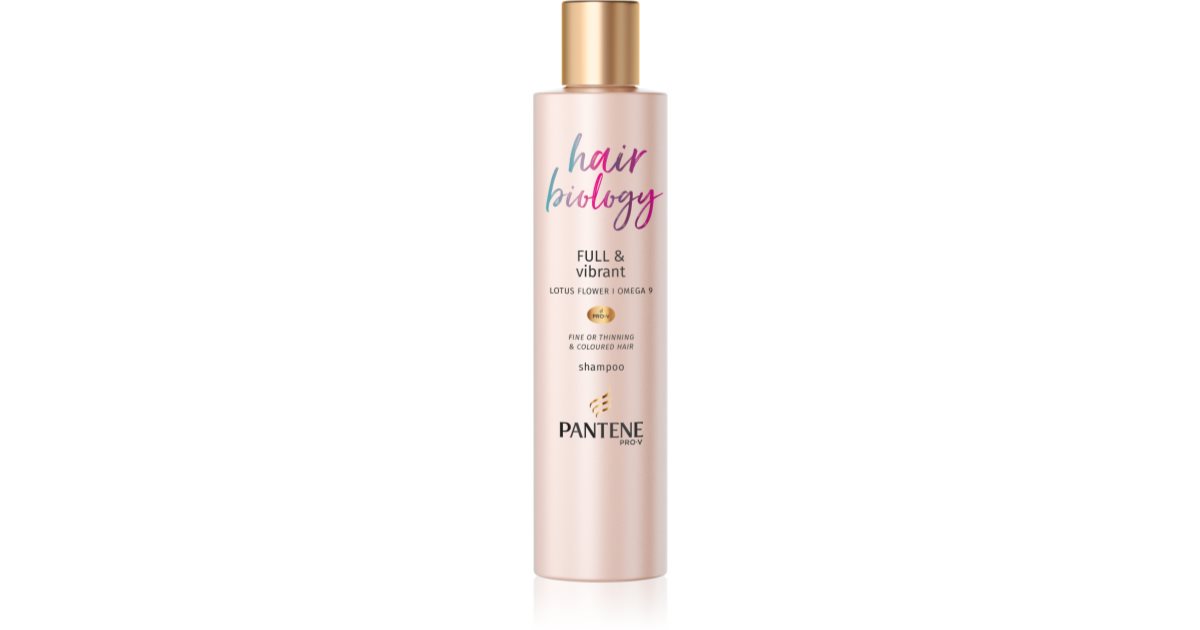 szampon pantene hair biology lotus opinie