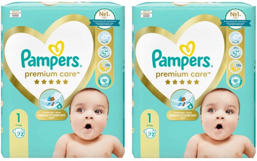 pampers premium care 1 allegro