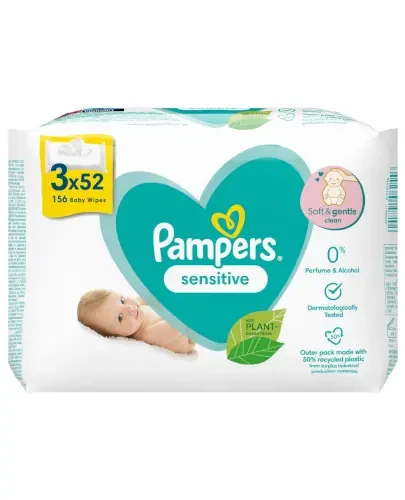 chusteczki pampers sensitive cena