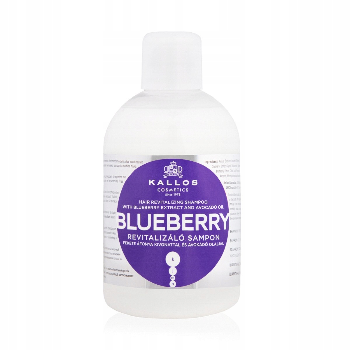 kallos blueberry szampon