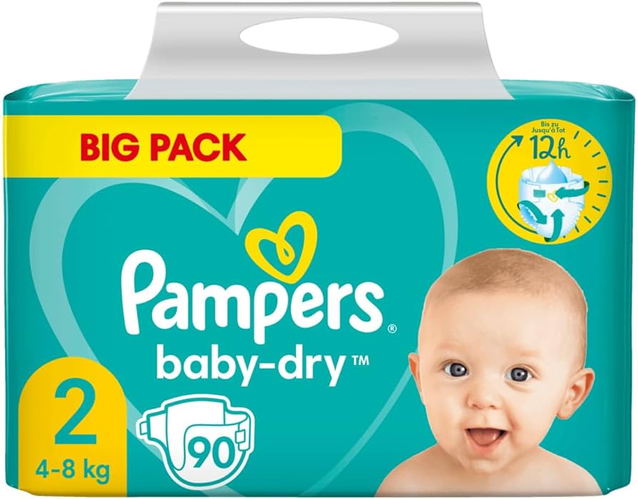 pampersy pampers baby dry 2