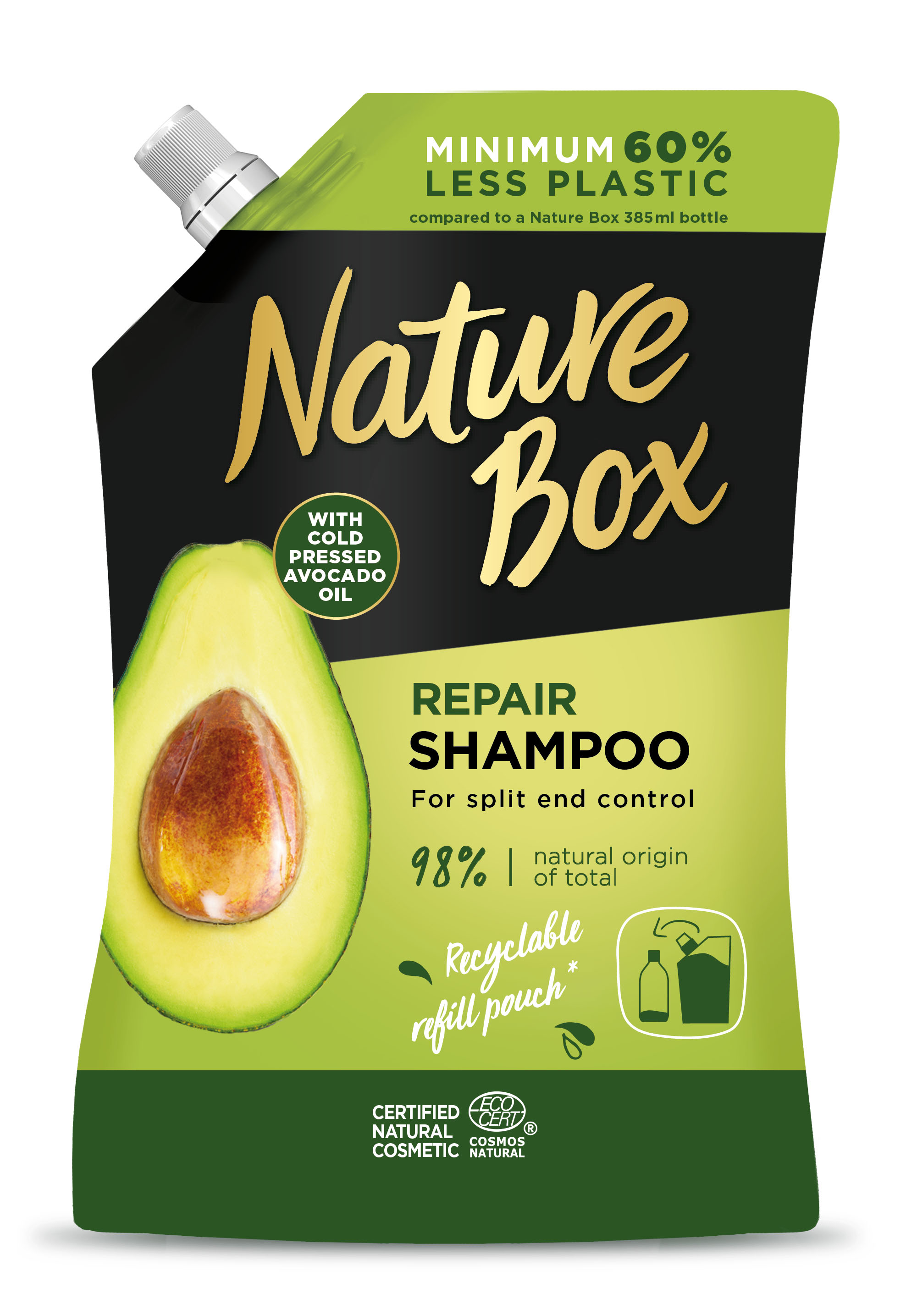 nature box szampon awokado skład