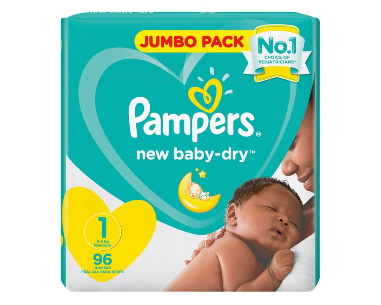 pampers 1 active dry