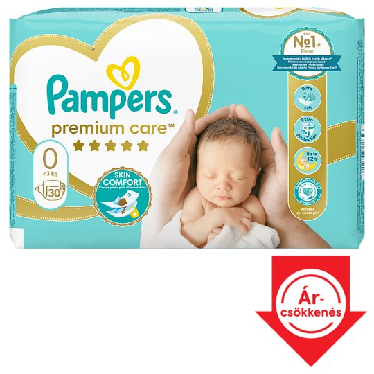 tesco pampers premium care 0