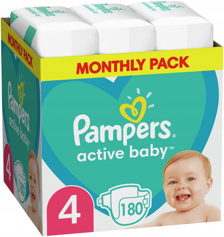 pampers pieluszki zapas 4