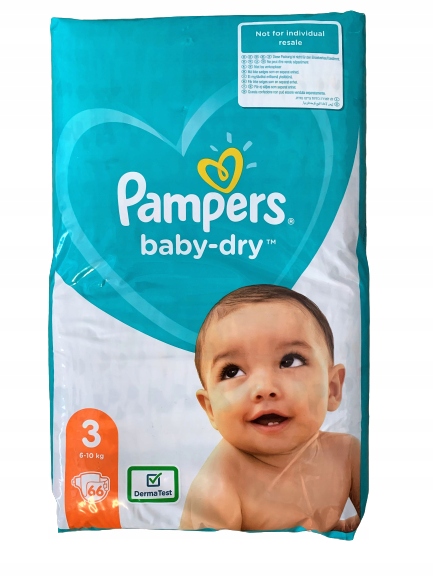 pampers 3 allegro 66 sztuk