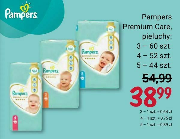 pampers premium care 3 rossmann cena