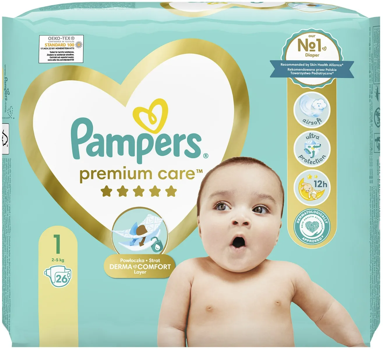 pampers premium care rozmiary