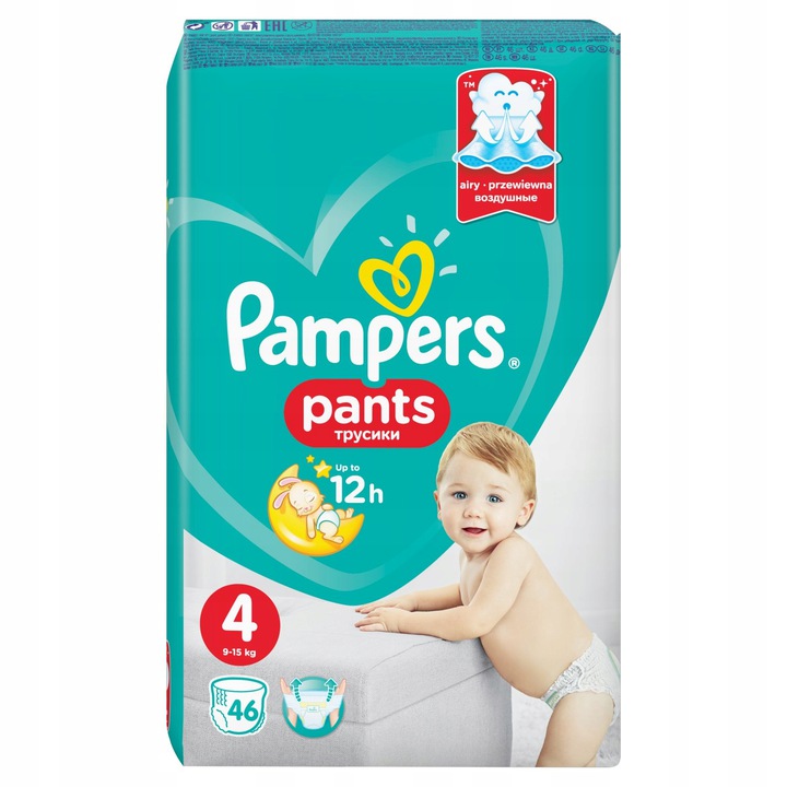 pampers pants 4 46 szt