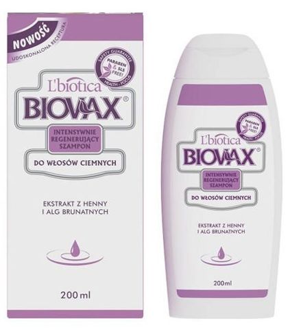 biovax szampon do włosów ciemnych cena