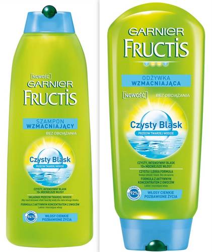 szampon fructis garnier przeciw twardej wodzie