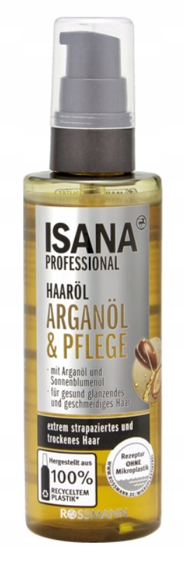 isana hair professional olejek do włosów opinie