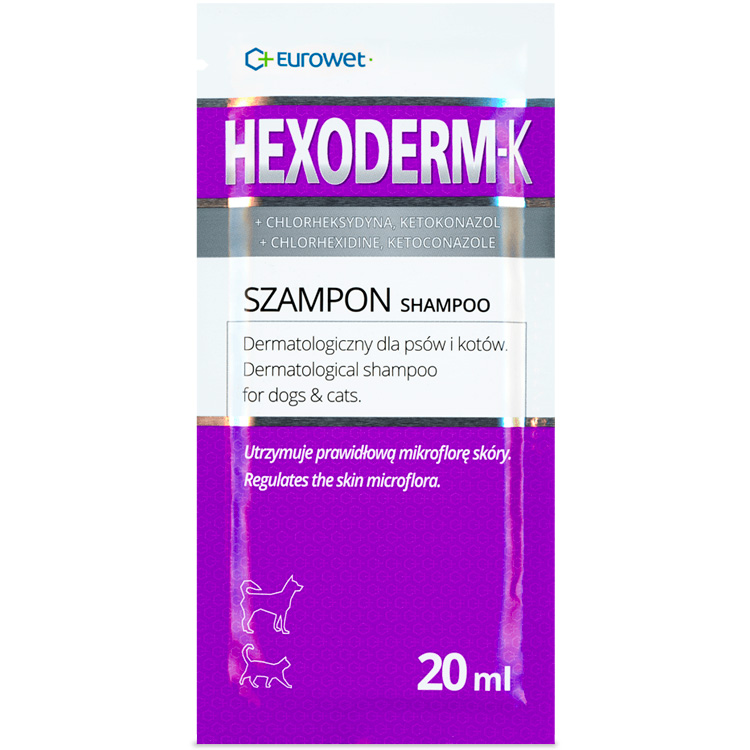 szampon dermatologiczny dla psów hexoderm