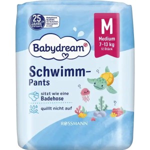 pieluszki jednorazowe do pływania babydream rossmann