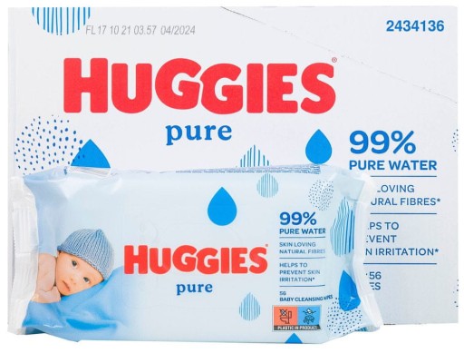 chusteczki huggies woda