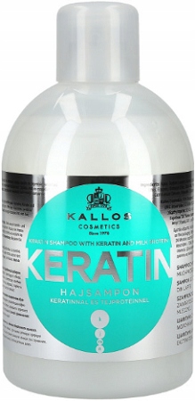 kallos keratin szampon do włosów keratynowy 1000 m