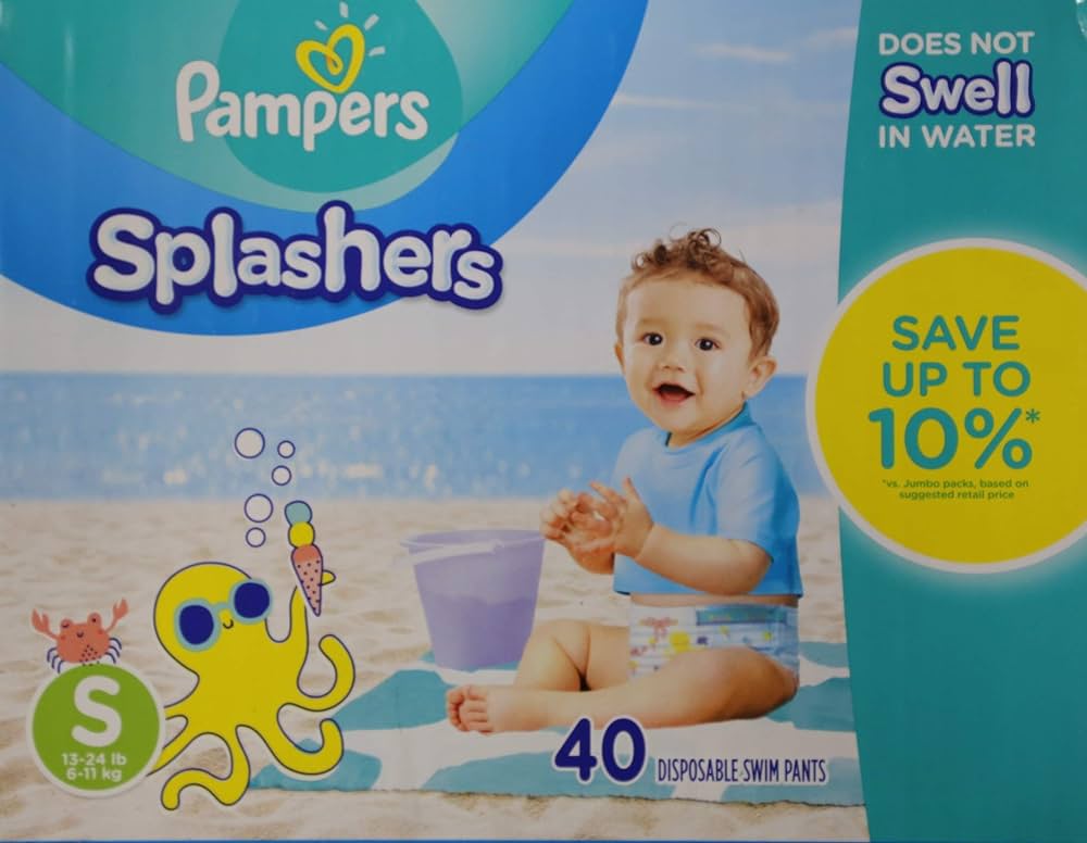 pampers water