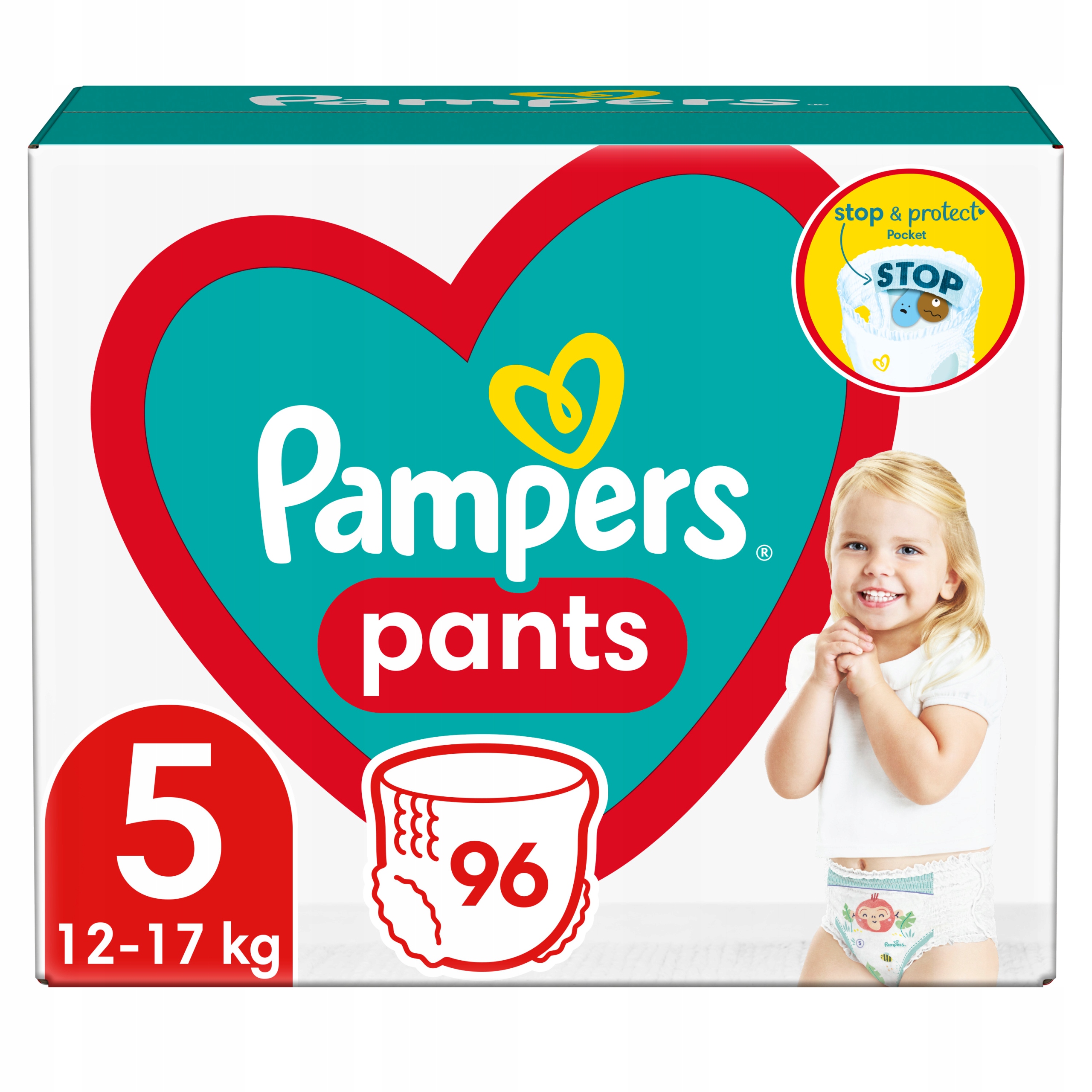 pieluchomajtki pampers box 5