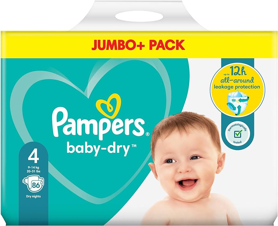 pieluchy pampers mega pack