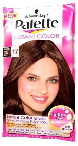pallete instant color szampon koloryzujący nr 17 średni brąz