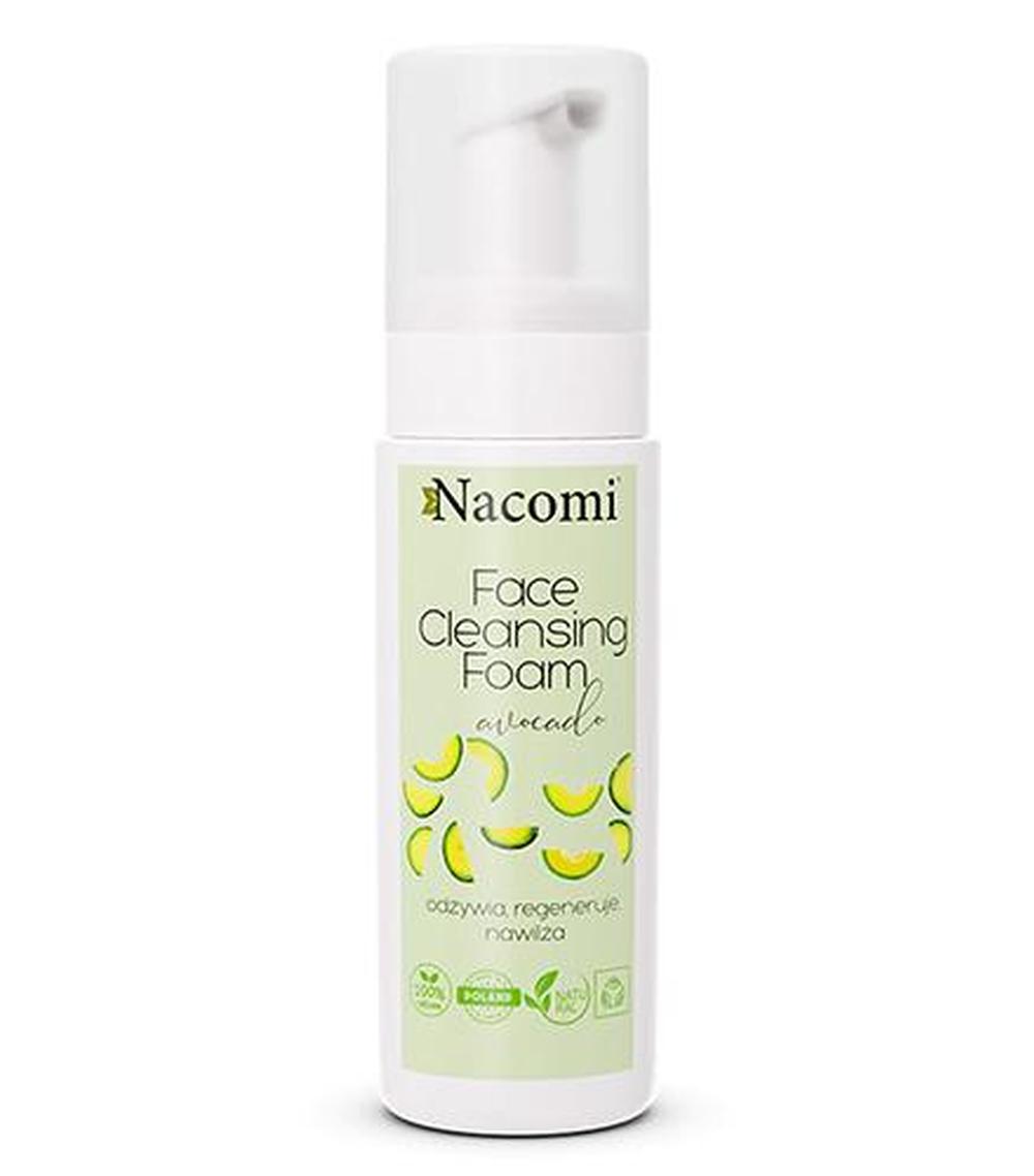 nacomi face care botaniczna pianka myjąca do twarzy