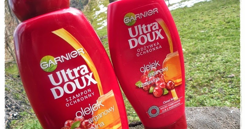 garnier ultra doux odżywka ochronna do włosów olejek arganowy