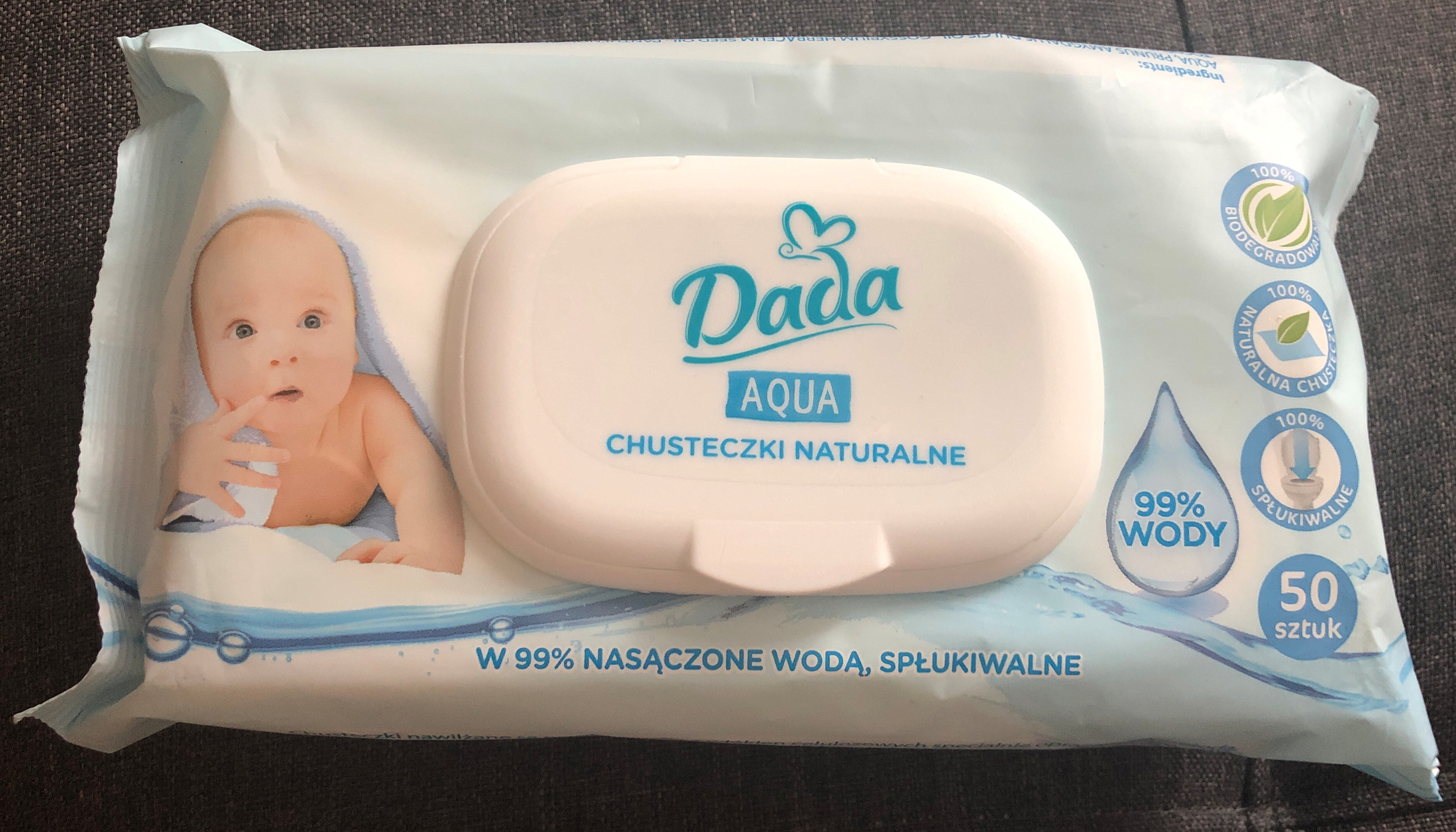 chusteczki nawilżane dada aqua opinie