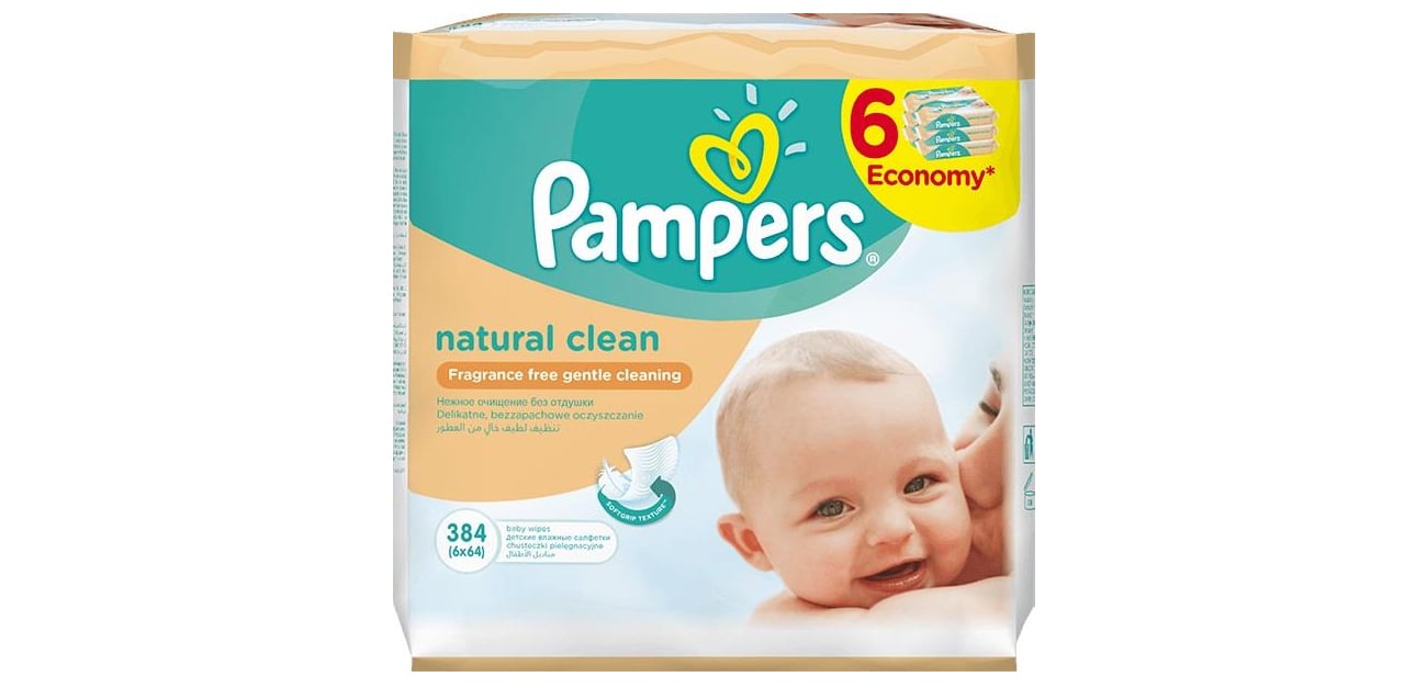 6pak chusteczek pampers