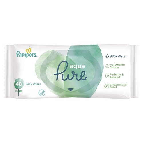 pampers aqua pure chusteczki nawilzane skład